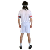 I Play For Cash adult Tennis Costume back view