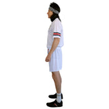 I Play For Cash adult Tennis Costume side view