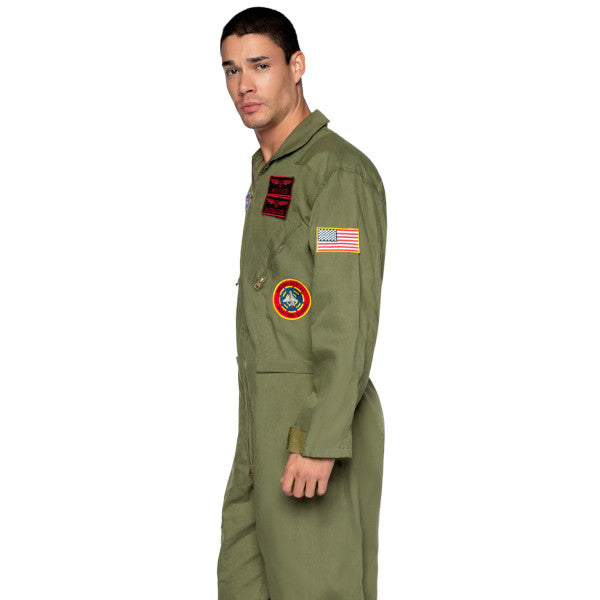 Top Gun Flight Suit Leg Avenue Cracker Jack Costumes Brisbane