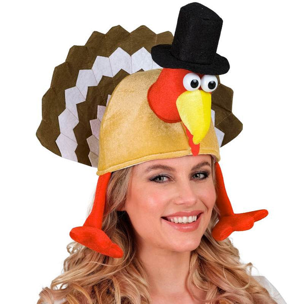 Thanksgiving Day Turkey Hat | Novelty Christmas Party Hat – Cracker ...