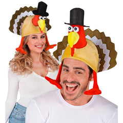 Thanksgiving Day novelty turkey hat for Christmas parties and holiday fun