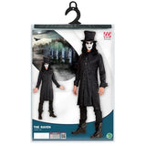 The Raven medieval jacket costume packaging