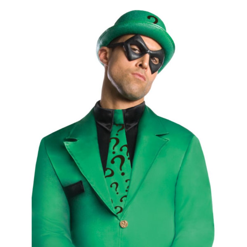 Green Sports Jacket Riddler Riddler Deluxe Costume for Adults | DC Comics – Cracker Jack Costumes ...