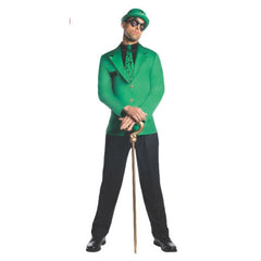 The Riddler deluxe adult costume inspired by the DC Comics villain