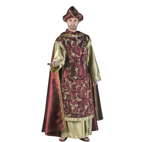 three wise men costume hire gold robe turban
