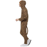 tiger costume is loose fitting for adults.