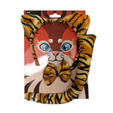 Tiger Ears Headband & Tail and bow tie.

