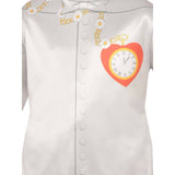 Close up of tin man deluxe child costume chest detail