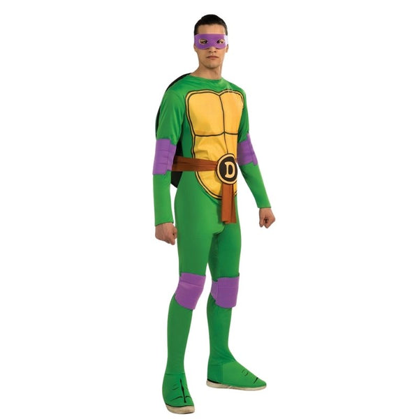 TMNT Donatello adult costume with shell
