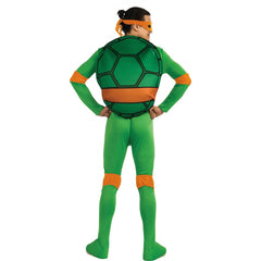 TMNT Michelangelo adult costume with shell