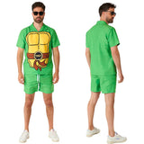 Ninja turtle themed summer outfit