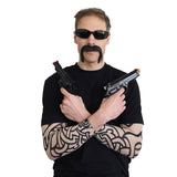 tattoo arm sleeves tribal style stretch costume sleeves