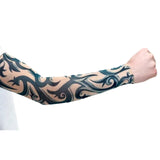 tribal tattoo sleeve single arm realistic fake tattoo costume accessory