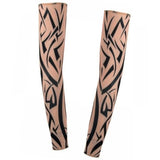 tribal tattoo sleeve single arm realistic fake tattoo costume accessory
