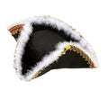 Tricorn Hat With Marabou Trim