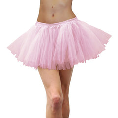 Tulle Tutu Adult - Pink 4 layers of tulle, size 6-18.