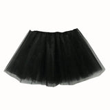 black tulle tutu skirt sports day dress up costume