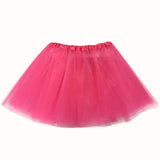dark fuchsia tulle tutu skirt sports day dress up costume