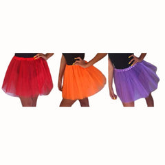 tulle tutu skirt sports day dress up colourful