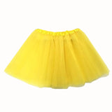 yellow tulle tutu skirt sports day dress up costume