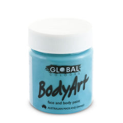 Turquoise Face and Body Paint, 45ml cream, Global.
