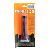 Tube of fake vampire blood for costume makeup