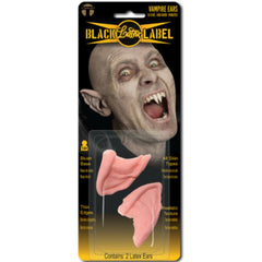 vampire latex ears by black label latex, flesh coloured.