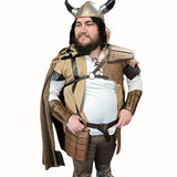Viking Warrior – Hire close-up of Viking armour and costume detailing
