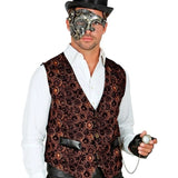 Vintage Pocket Watch Worn with Men's Steampunk Costume