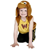 Wags the Dog kids dress up set with plush hooded tabard and detachable tail, size 2–4