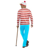 book week wheres wally costume teacher outfit back view