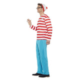 side view of wally costume adult male book week character outfit