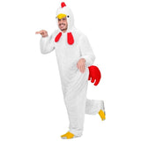 White Chicken Costume for adults – male front view