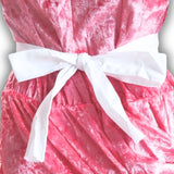 White lace apron costume accessory for historical and themed dress-up
