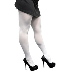 Opaque Pantyhose by Rebel Legs  in white
