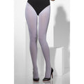 White Opaque Tights - Women