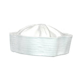 White Sailor Hat, sailor gob hat.