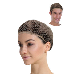 Nude mesh closed top wig cap – keeps hair flat and secure under wigs