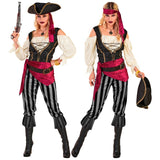 Women's buccaneer pirate costume adult outfit for pirate parties and Book Week