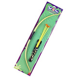 Wood effect bow and arrow costume set with 73cm bow, suction arrows, and camouflage quiver