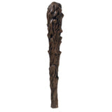 60cm plastic caveman club with realistic wood-look finish, ideal for jungle or prehistoric costumes