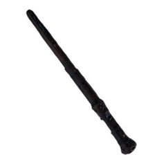 Wood-look wizard wand costume prop – magical school accessory 