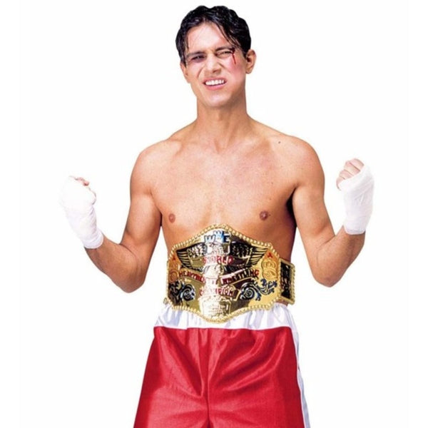 World champion gold novelty belt costume prop