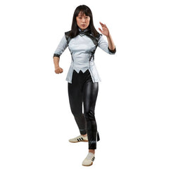 Xialing costume from Shang-Chi Marvel, top with printed details and pants