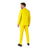 Yellow Suit mens costume rear view