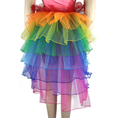 Rainbow Half Bustle Tutu