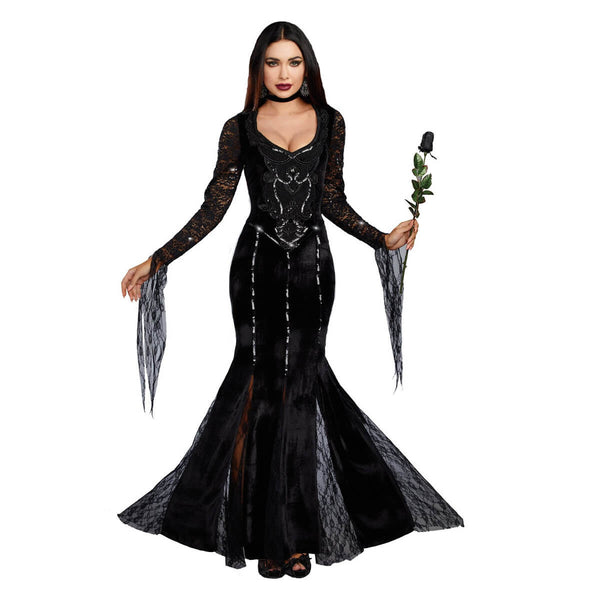 Frightfully Beautiful Morticia Costume