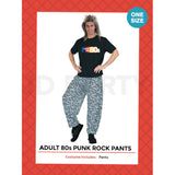 Adult 80s Punk Rock Pants