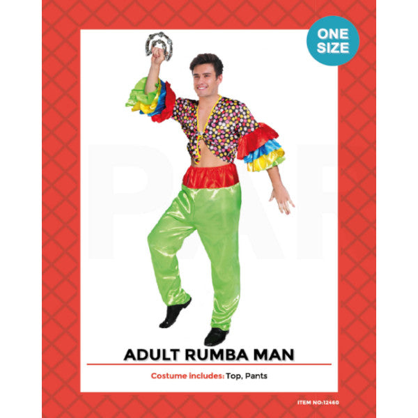 Adult Men's Rumba Costume