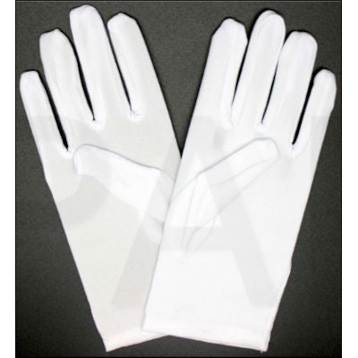 Gloves Short White - Ladies